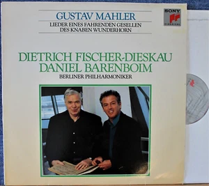Fischer-Dieskau; Barenboim. Mahler (Fahrenden Gesellen; etc). Sony S 44935 dig - Picture 1 of 1