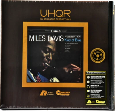 ANALOGUE BOXSET UHQR 200g CLARITY VINYL MILES DAVIS Kind of Blue NUMBERED SEALED - Image 1 of 4