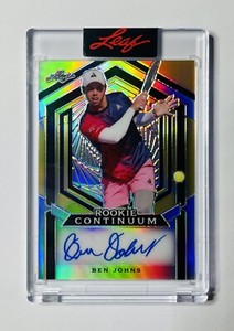 2023 Leaf Metal Continuum Ben Johns Pickleball Auto RC /250 IN HAND!