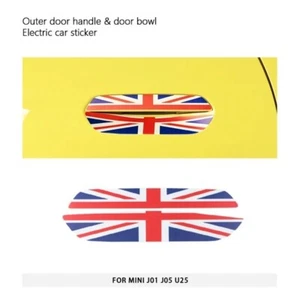 2/4PC Door Handle Sticker Trim For MINI J01 J05 U25 Countryman Aceman Union Jack - Picture 1 of 1