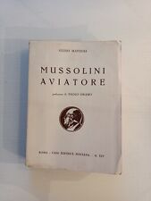 Guido Mattioli MUSSOLINI AVIATORE regia aeronautica - 1936