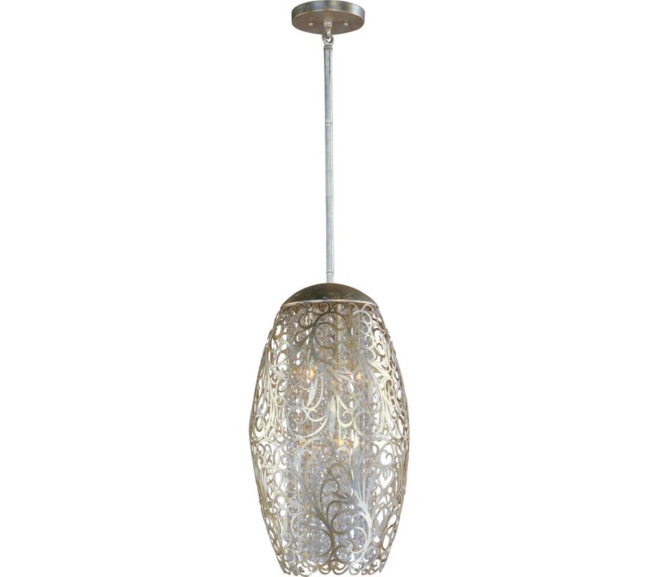 Maxim 24151BCGS Arabesque Pendant 6-Light 240 Total Watts, Golden Silver - Image 1 of 1