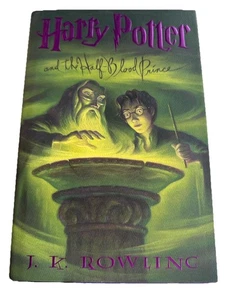 Harry Potter and the Half Blood Prince Hardcover 1st Edition 2 Print With Errors - Picture 1 of 16