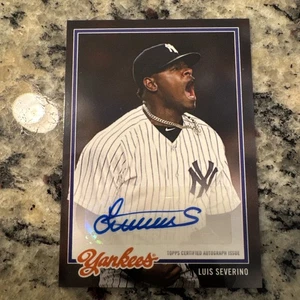 2018 Topps On Demand 1978 Tribute Auto Luis Severino #19-A Auto - Picture 1 of 2