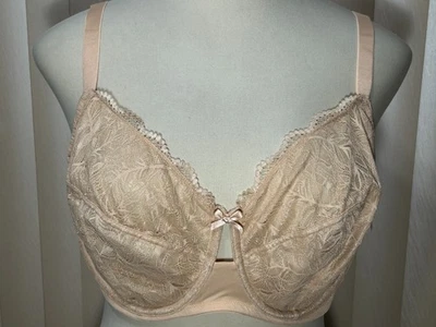 Sutiã INC Underwire 44G conversível elevação natural buraco de fechadura bandas de suporte frappe - Imagem 1 de 4