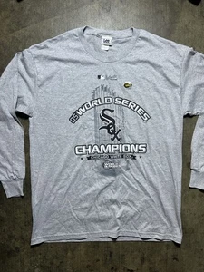 Vintage Lee Sport Chicago White Sox 2005 World Series Champions LS NWT Large - Picture 1 of 5