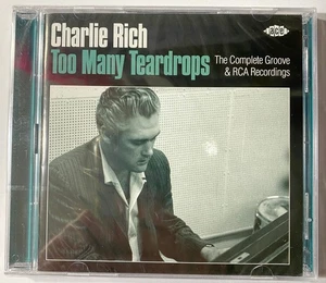 CHARLIE RICH Too Many Teardrops: Complete Groove & RCA Recordings UK NEW 2 x CD - Picture 1 of 2