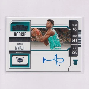 2023-24 Panini Contenders AUTO Variation #126 James Nnaji RC Rookie - Picture 1 of 2