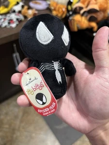 Hallmark Itty Bittys Black Suit SPIDERMAN Second in Series 2nd Marvel NWT Plush - Picture 1 of 2