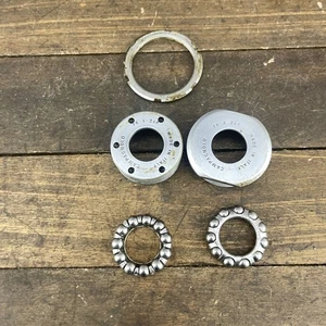 Vintage Campagnolo Italian Bottom Bracket 36x24F Bearings Cup Set Made in Italy - Picture 1 of 14
