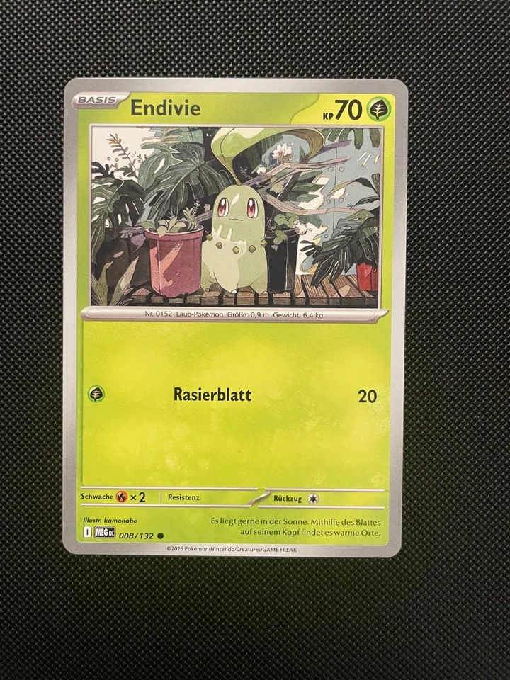 Endivie 008/132  MEG Mega Entwicklung - Pokémon  - Bild 1 von 1