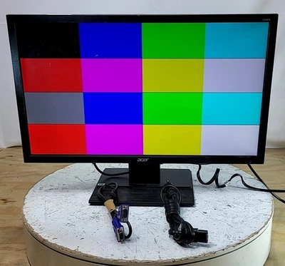 ACER v246hl um.fv6aa.005 LCD Monitor 24" VGA/HDMI/DVI GRADE B - Image 1 of 4