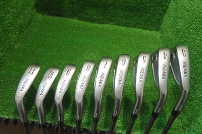 HONMA Golf  Iron Set NEW LB 280 Black Cloisonn 2S New Titanium Carb - Image 1 of 4