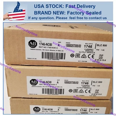 1746-NO8I /A Surplus Sealed 1746-NO8I /A SLC500 Analog Current Output Module 1pc - Image 1 of 3