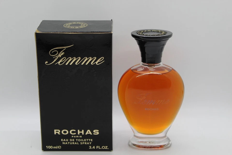 Rochas Femme Eau de Toilette 3.4 OZ / 100 ml Spray para Mujer - Nuevo en Caja Foto 1 de 1