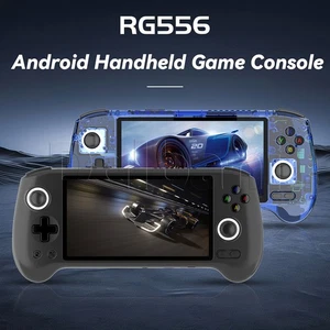 RG556 5.5" Anbernic Black Handheld Game Console nisoc T820 5500mAh - Picture 1 of 12