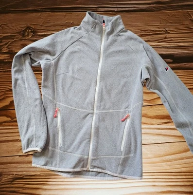 Beghaus Impresionante Chaqueta Polar Mujer Gris Claro Talla S Foto 1 de 4