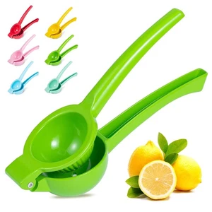 Manuelle Zitronenpresse Aluminiumlegierung Handpresse Entsafter für Zitrusfrüchte & Orangen - Bild 1 von 38