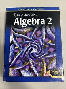 Algebra 2, Teacher's Edition, Common Core Edition, 9780547647029, 0547647026... - Picture 1 of 4