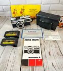 Zeiss Ikon Ikomatic A Vintage German Camera Case Original Manual Warranty Card