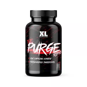 XL Nutrition The Purge Ripped | High Caffeine Thermogenic Weight Loss | 90 Caps - Picture 1 of 6