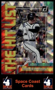 2022 Donruss #THL-7 Freddie Freeman The Hit List Silver #/349 - Picture 1 of 2