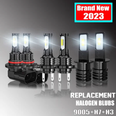 For Mazda Protege5 2002-2003 6x LED Headlight High Low & Fog Light Bulbs White - Image 1 of 4