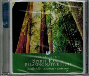 LIFESCAPES - SPIRIT EARTH - RELAXING NATIVE FLUTE - NEW SEALED CD - Imagen 1 de 2