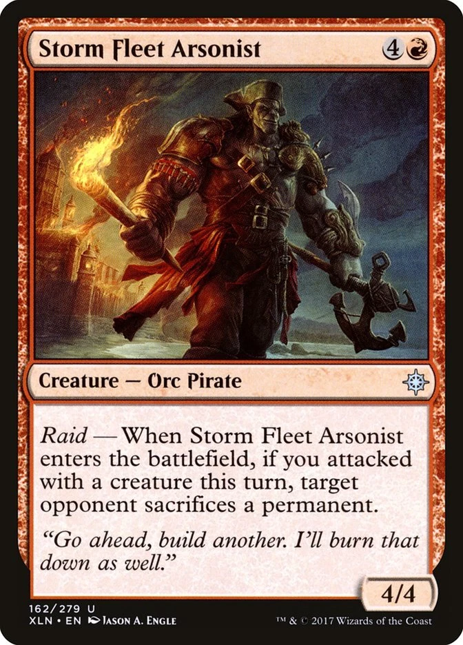 MTG Magic the Gathering Storm Fleet Arsonist (162/317) Ixalan LP - Image 1 of 1