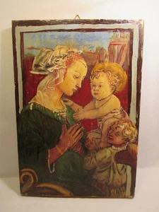 Signiertes, klerikales Kunst Ölbild / Kirchenbild von 2000 / Ungarn  - Bild 1 von 6