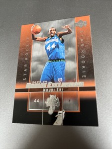 2003-2004 Upper Deck Rookie Exclusives Ndudi Ebi Rookie Timberwolves #21