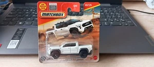 MATCHBOX - 2024 TOYOTA TACOMA WHITE 1/64 APROX *NEW* - Picture 1 of 4