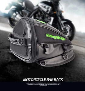 Motorcycle Motorbike Rucksack Casual Cycle Waterproof Backpack Luggage Tail Bag - Picture 1 of 10