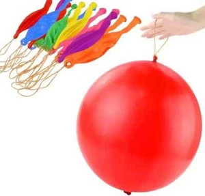 50 pcs Punch Balloons Balls Party Gift Favor Bag Kids Games Birthday Balloon 18" - Picture 1 of 3