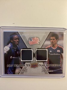 2012 Upper Deck MLS Teammates Dual Materials Joseph/Feilhaber TM-NE2