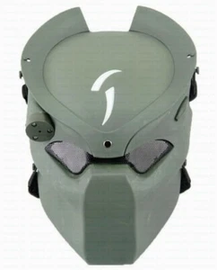 Alien VS. Predator Cosplay Mask Gifts LED Headgear Field Face Guard Helmet Props - Picture 1 of 31