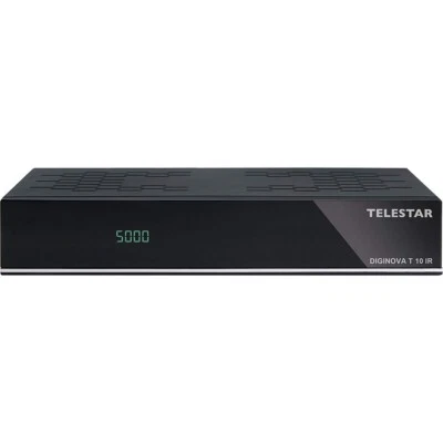 Telestar DIGINOVA T 10 IR DVB-T2 HD Receiver schwarz - Bild 1 von 3