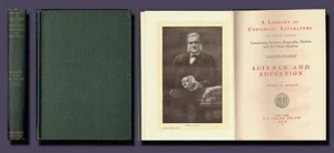HUXLEY-Science and Education-Biology/Evolution/Medicine/1900 edition/HB/VG+ - Imagen 1 de 6