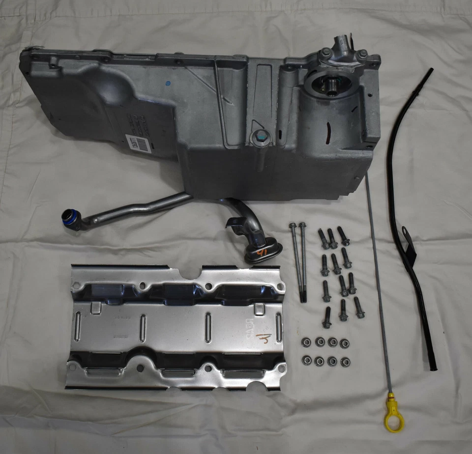GM LS F Body Oil Pan Kit 12628771 New Take Off - Image 1 of 1
