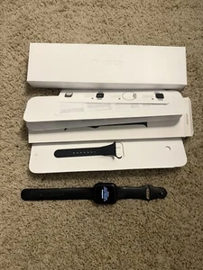 Apple Watch Series 7 45mm Midnight Aluminum Case GPS + Cellular - Unlocked - Zdjęcie 1 z 7