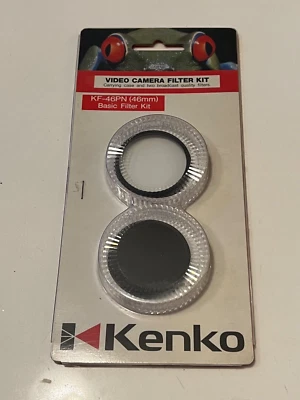 NEW Kenko Video Camera Filter  Kit 46mm 46 mm KF-46PN JVC - Image 1 of 4