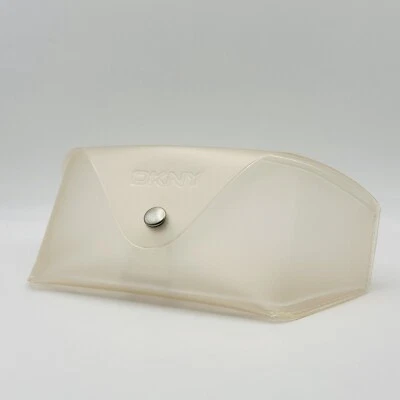 DKNY Estuche Anteojos Gafas Gafas Transparente XL NUEVO Foto 1 de 4