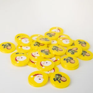 Christmas Coins Collectable for Kids Insentives Naughty or Nice - Picture 1 of 8