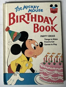 The Mickey Mouse Birthday Book (Disney’s Wonderful World Of Reading, 1978, HC) - Picture 1 of 7