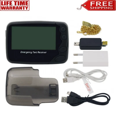 Programmable Alphanumeric Pager Charging POCSAG Pager Emergency Text Receiver - Image 1 of 4