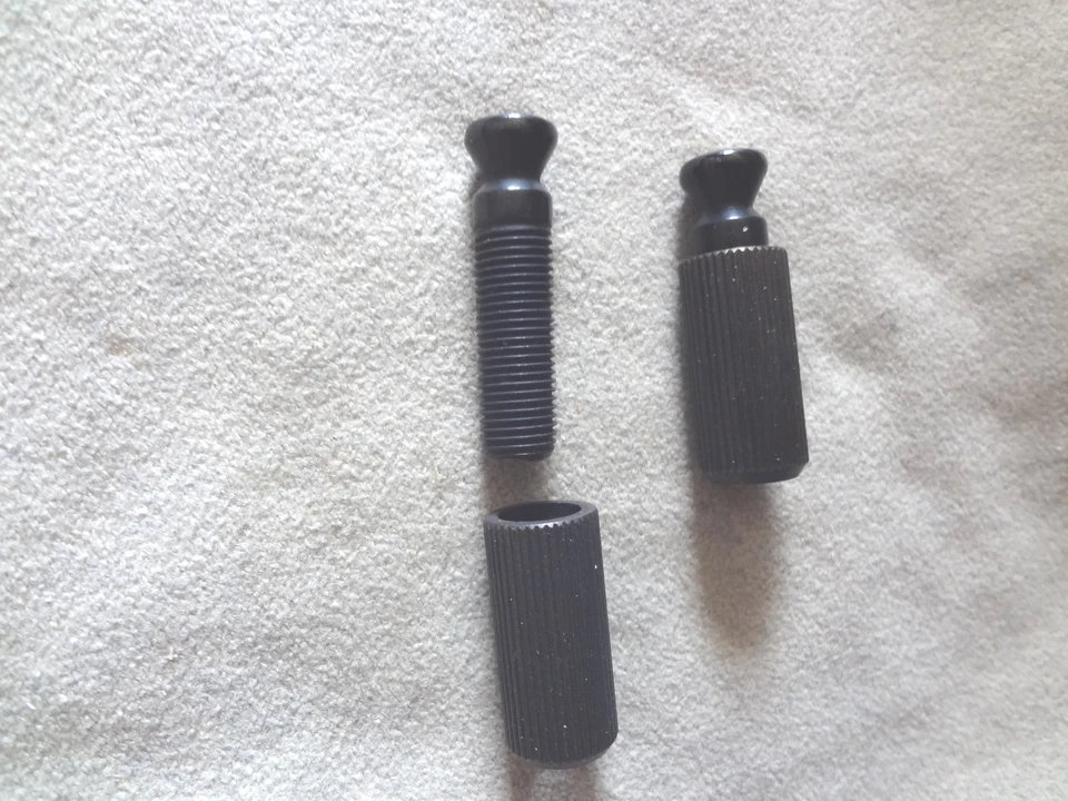 Floyd Rose Tremolo Studs and Inserts Set for Electric Guitar Mighty Mite Black