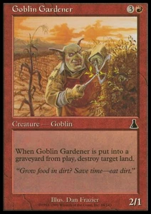 Goblin Gardener x4 4x Urza's Destiny casi nuevo como nuevo Magic The Gathering - Imagen 1 de 1