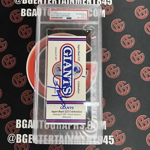 Lawrence Taylor Autographed Super Bowl XXI Celebration Ticket PSA AUTO - Picture 1 of 7