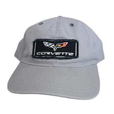 Gorra de béisbol con licencia GM Ralph blanca apelación automática Corvette gancho y bucle NUEVA Foto 1 de 4