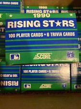 1990 Score Baseball Rising Stars Complete Factory Box Set Ken Griffey Jr. RC